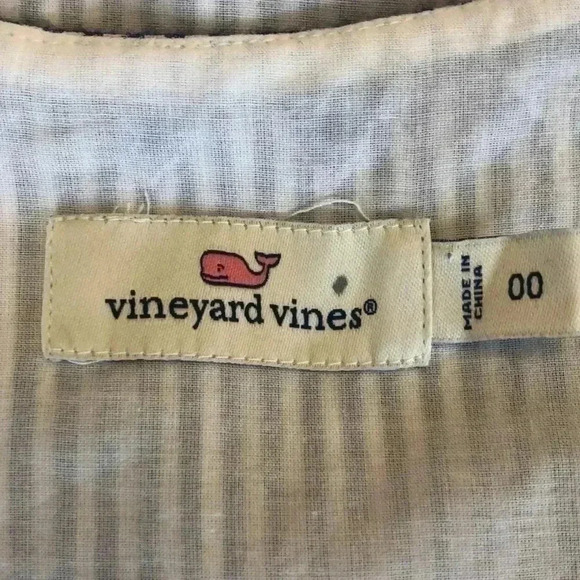 Vineyard Vines | Geo Prep Embroidered Swing Dress - Picture 4 of 5